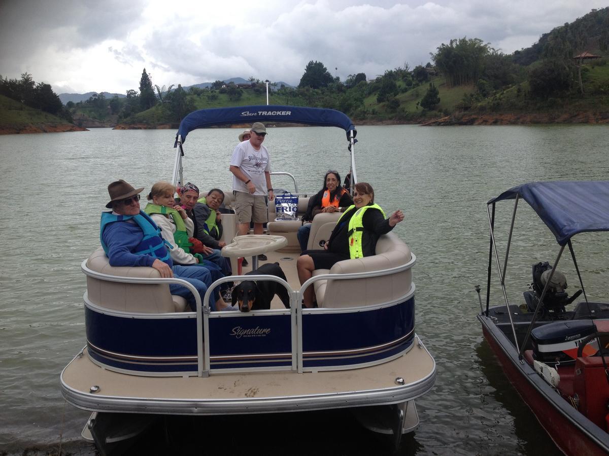 Casa Finca Tipica The Lake Hotel Guatapé Екстериор снимка